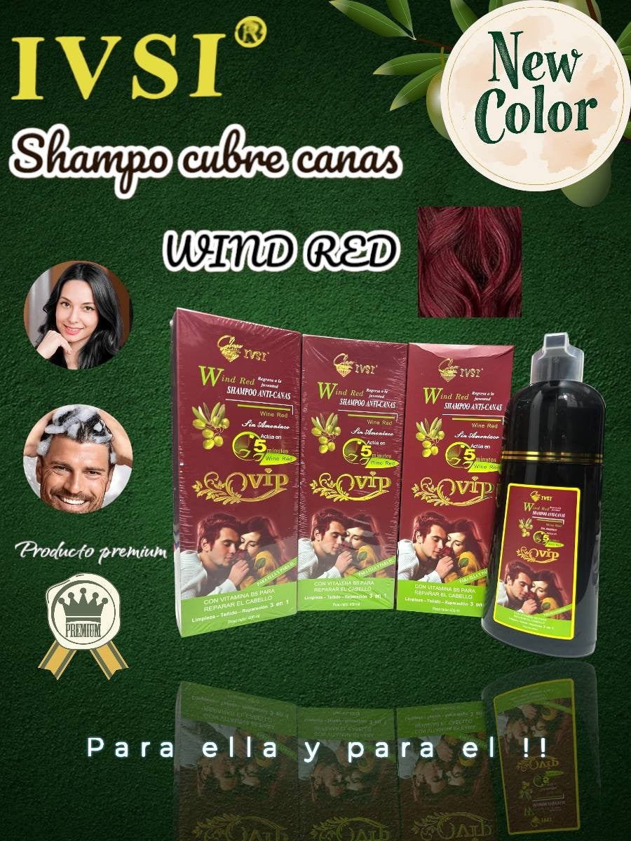 SHAMPOO CUBRE CANAS PRESENTACIÓN DE  400ML