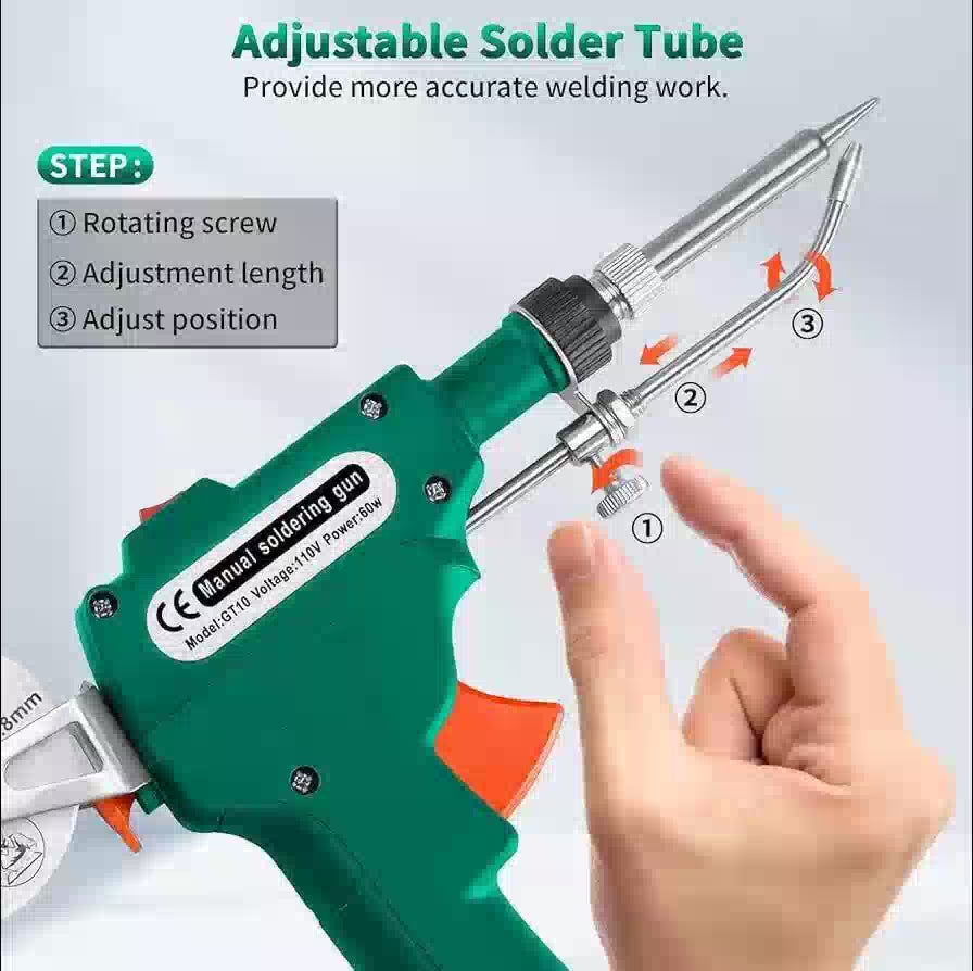 Soldadura Fácil en Segundos - Pistola Automática Una Sola Mano